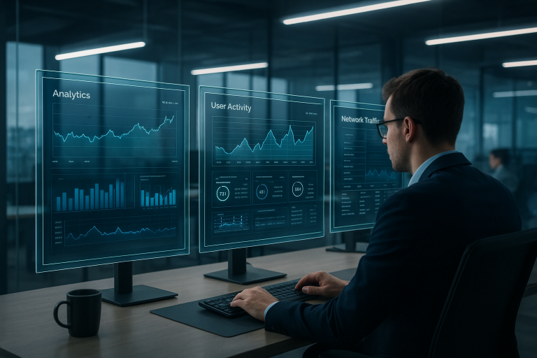 Image de couverture pour l’article "How Internet Monitoring Software Enhances Security and Productivity"