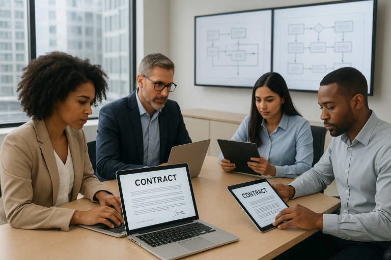 Image de couverture pour l’article "How Contract Management Software Boosts Efficiency and Compliance"