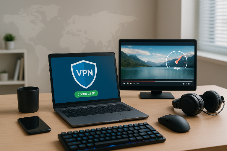 Image de couverture pour l’article "Discover the Fastest VPN for Secure High-Speed Streaming and Gaming"