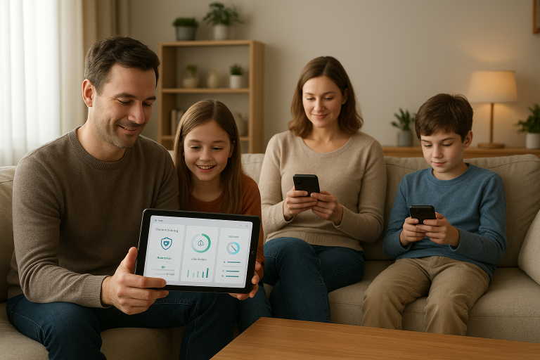 Image de couverture pour l’article "Best Parental Control Software for Secure Family Screen Time in 2024"