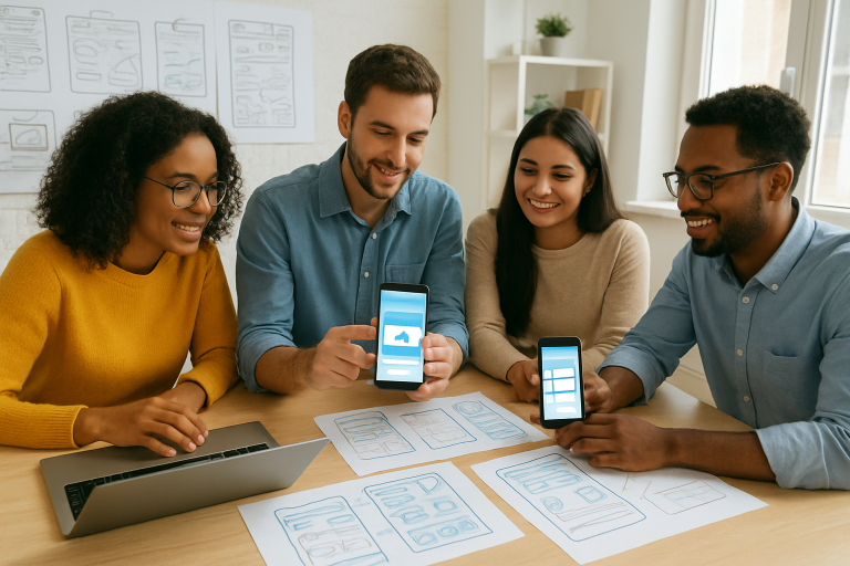 Image de couverture pour l’article "How to Make a App Step by Step and Build Your First Mobile App"