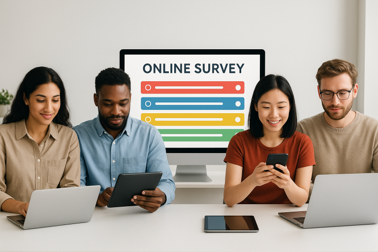 Image de couverture pour l’article "Designing the Perfect Online Survey to Maximize Response Rates"