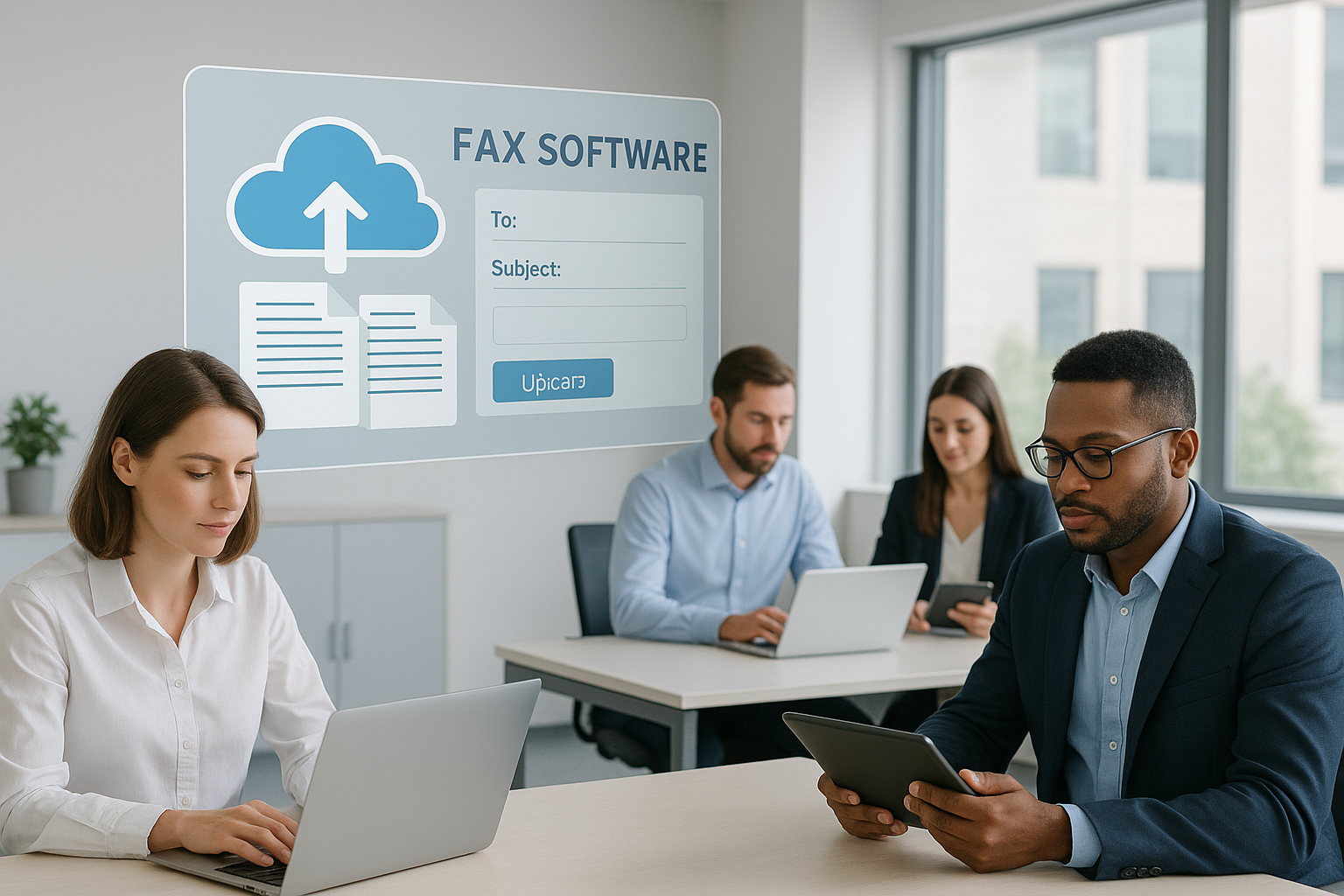 Image de couverture pour l’article "How Choosing the Right Fax Service Improves Business Efficiency"