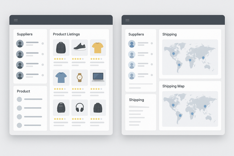 Image de couverture pour l’article "Spocket vs Sellvia Features Comparison for Better Dropshipping Choices"