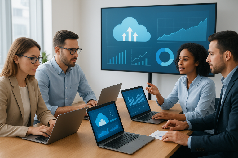 Image de couverture pour l’article "Choosing the Right Cloud Service Providers for Your Growing Business"